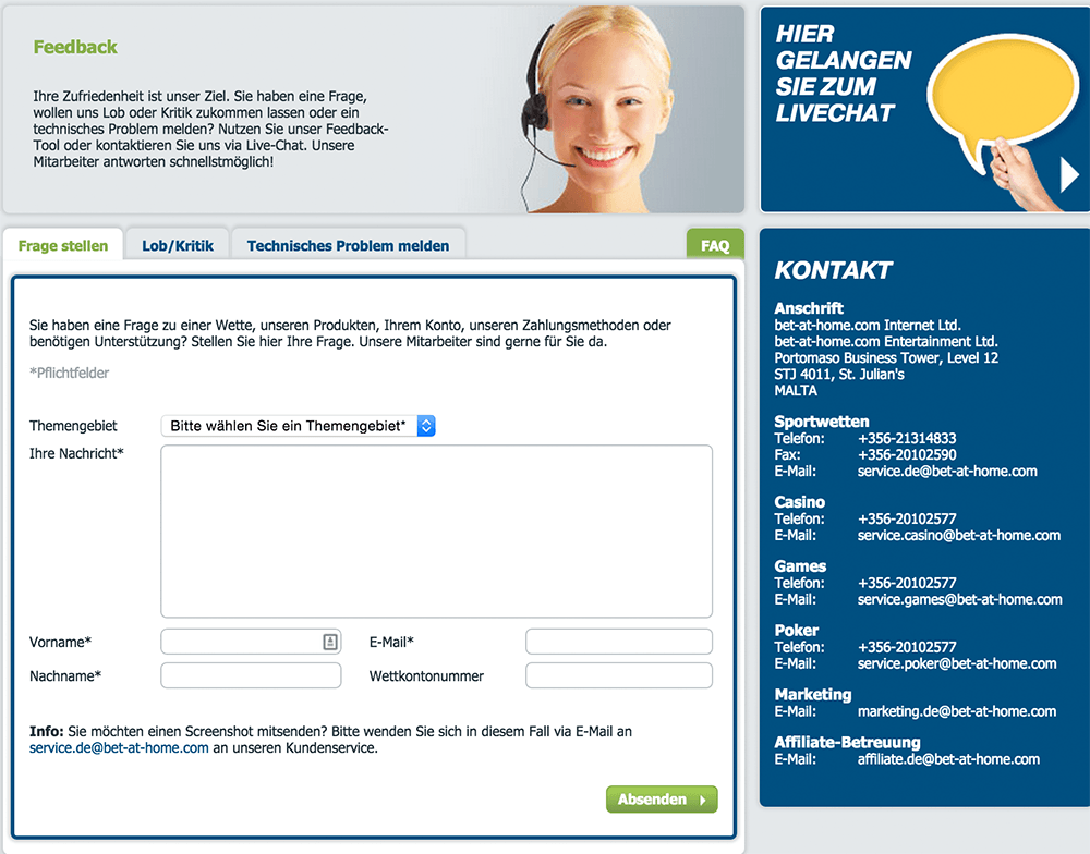 bet-at-home-kundenservice