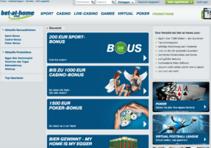Der Bet-at-Home Bonus: Jetzt 200 Euro Bonus sichern!