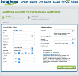 bet-at-home anmeldung