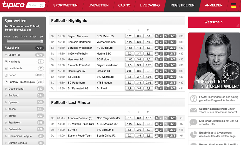 Tipico Casino Geld In Sportwetten tipico_sportwetten - Wettbuero.de