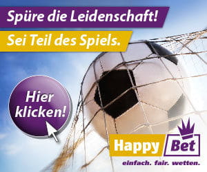 Ein- und Auszahlen bei Happybet mit PayPal