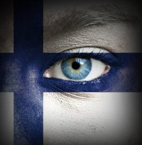 Finnland Auge