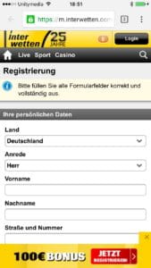 interwetten app