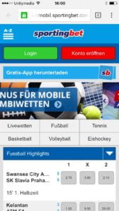 sportingbet app