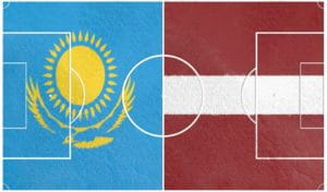 Lettland gegen Kasachstan