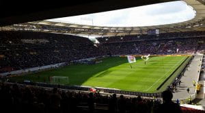 Mercedes-Benz-Arena von innen