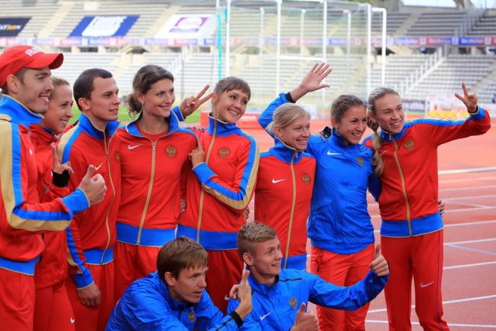 russische leichtathleten