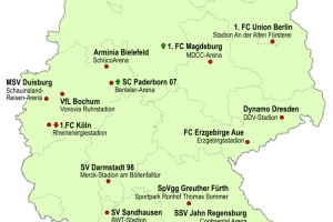 Der Winterfahrplan der Zweitligisten